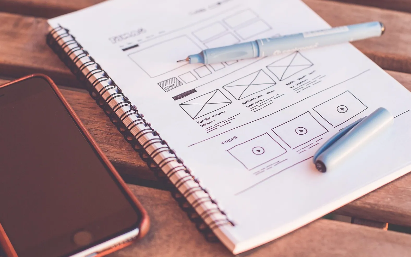 Plans, design and web design