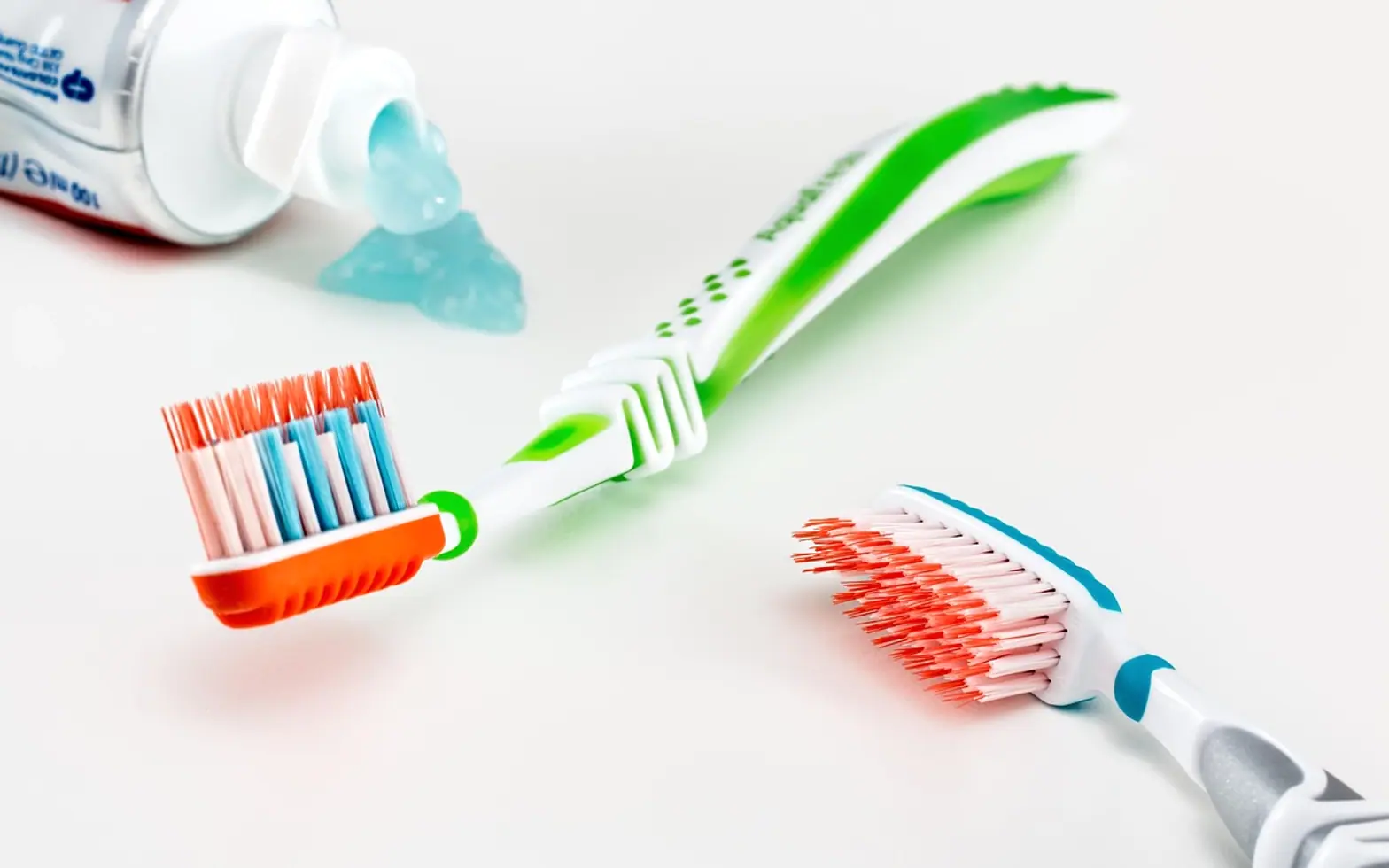 Toothbrush, toothpaste and healthcare